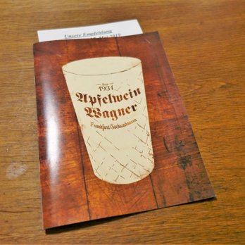 Apfelwein Wagner - Apfelwein Wagner / Adolf Wagner 05/26/19 - German Near Me - Frankfurt, HE