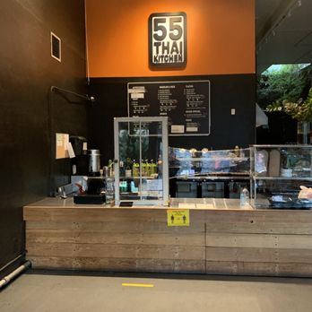55 Thai Kitchen - Front counter & menu - Thai Near Me - San Diego, California