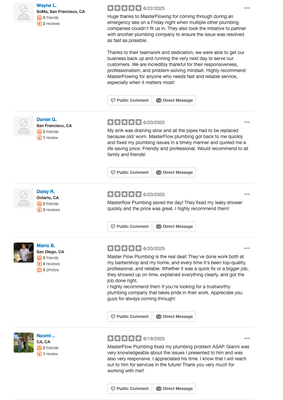 Testimonials - Recent testimonials and reviews from satisfied clients