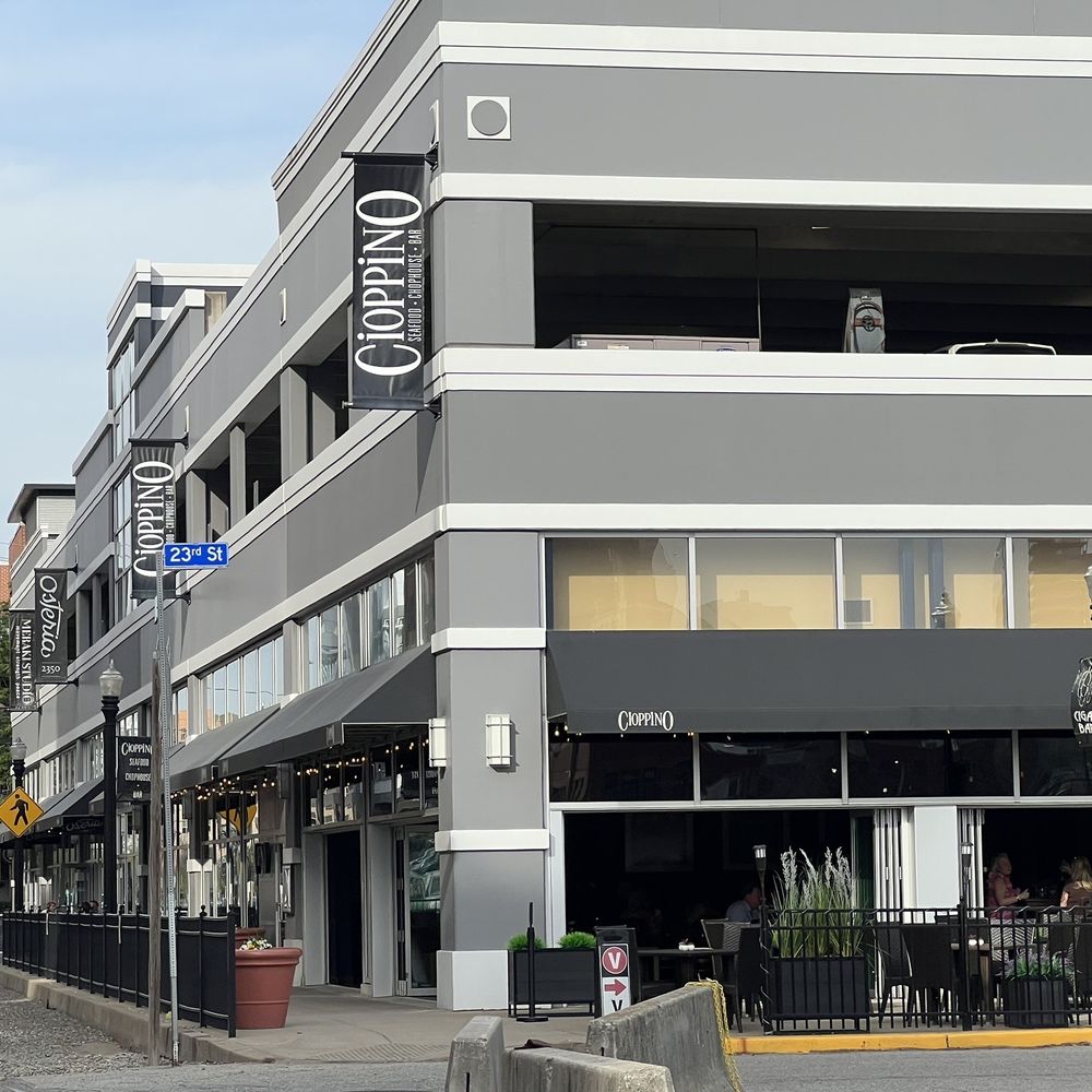 Outside from Railroad Street