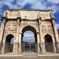 Carrani Tours - Arch of Constantine. Ancient Rome Tour!