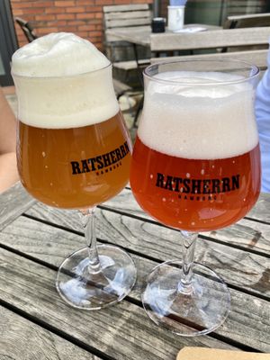 Altes Mädchen Ratsherrn Braugasthaus Hamburg by null