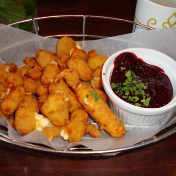 The Lowry - Cheese curds & blueberry ketchup - taste as good as they look! - Bars Near Me - Minneapolis, Minnesota