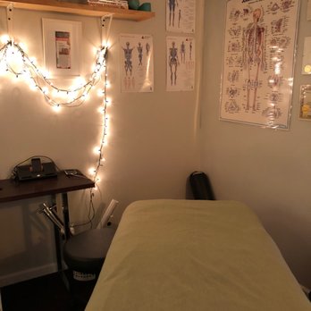 Body + Mind - Nice massage room - all the 'serious stuff' in the posters, plus twinkle lights :) - Massage Therapy Near Me - New York, New York Body + Mind - Nice massage room - all the 'serious stuff' in the posters, plus twinkle lights :) - Massage Therapy Near Me - New York, New York