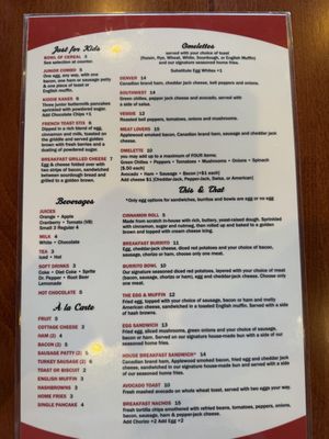 Menu photo 1 Just Breakfast on Silverbell Tucson, AZ