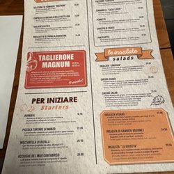 Convivio - Menu