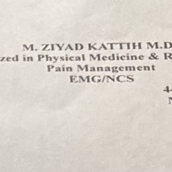 Kattih Pain Clinic - Dr M. Ziyad Kattih Pain Management letter head
