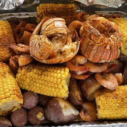 Woods seafood - Missing a pound and a half of shrimp from this