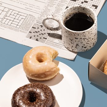 Handcraft Doughnuts - a cup of coffee and a box of doughnuts - Desserts Near Me - Washington, DC, District of Columbia Handcraft Doughnuts - a cup of coffee and a box of doughnuts - Desserts Near Me - Washington, DC, District of Columbia