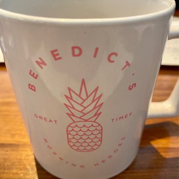 Benedict's - Coffee cup at Benedict's - Breakfast & Brunch Near Me - Wayzata, Minnesota Benedict's - Coffee cup at Benedict's - Breakfast & Brunch Near Me - Wayzata, Minnesota
