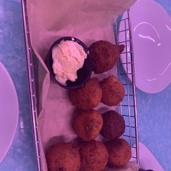 Poseidon - Hushpuppies & Honey Butter - Seafood Near Me - Hilton Head Island, South Carolina Poseidon - Hushpuppies & Honey Butter - Seafood Near Me - Hilton Head Island, South Carolina