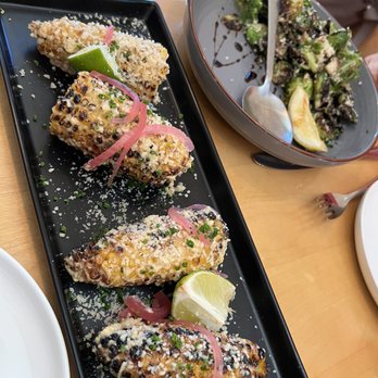 The Smoking Trout - Street corn and Brussel sprouts - Seafood Near Me - Marlborough, New Hampshire The Smoking Trout - Street corn and Brussel sprouts - Seafood Near Me - Marlborough, New Hampshire