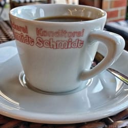 Bäckerei Schmidt - Für Kaffee Liebhaber - die Tasse kleiner schwarzer!  (06/2016)