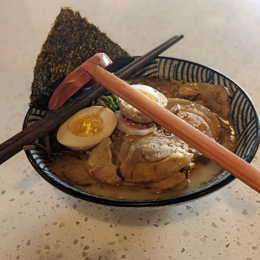 Funtime Ramen & Tea Bar - Tonkotsu ramen with pork. Hold the bamboo shoots. - Ramen Near Me - Nashville, Tennessee Funtime Ramen & Tea Bar - Tonkotsu ramen with pork. Hold the bamboo shoots. - Ramen Near Me - Nashville, Tennessee