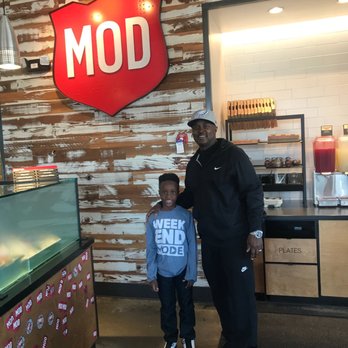 MOD Pizza - Father and Son at MOD PIZZA - Fast Food Near Me - Charlotte, North Carolina MOD Pizza - Father and Son at MOD PIZZA - Fast Food Near Me - Charlotte, North Carolina