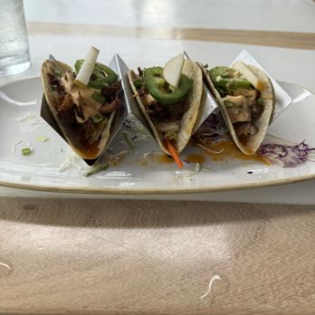 Monkeypod Kitchen - Bulgogi Pork Tacos - New American Near Me - Lahaina, Hawaii