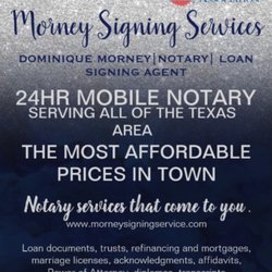Morney Signing Services