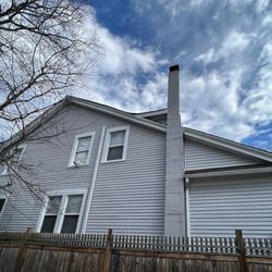 OMP Roofing and Siding - west side of my house.  beautiful!