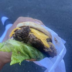 Blazing Burgers & More - Double cheese burger