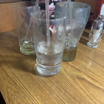 Denny's - Empty glasses never refilled - Breakfast & Brunch Near Me - Roanoke, Virginia