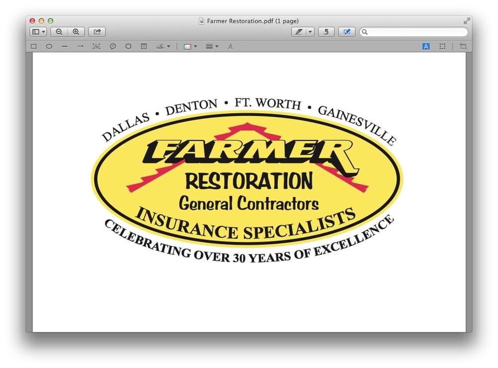 Slide of Farmer Roofing