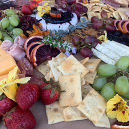 Charcuterie close up Charcuterie close up