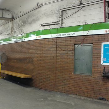 MBTA - Hynes Convention Center - Platform level of Hynes MBTA Station - Public Transportation Near Me - Boston, Massachusetts
