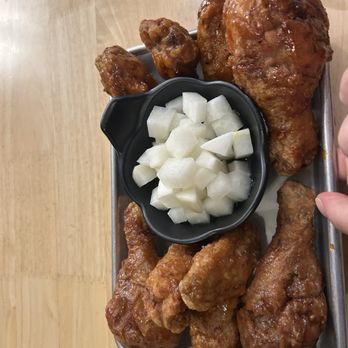 Bonchon Pleasanton - Combo Soy Garlic & Korean sauce $18.99 - Chicken Wings Near Me - Pleasanton, California