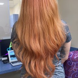 The completed look