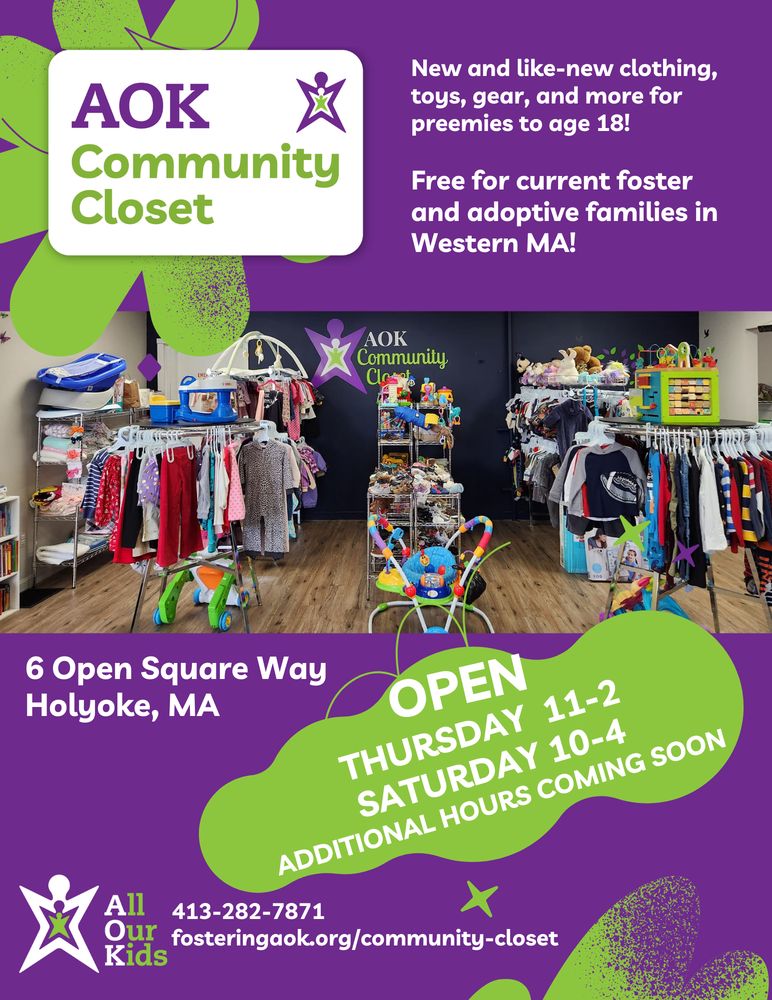 AOK Community Closet - social services organization in Holyoke, MA