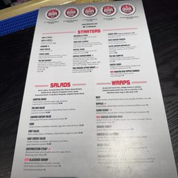 Menu Menu