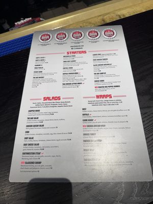 Menu photo 6 The Bar Olathe Olathe, KS Menu photo 6 The Bar Olathe Olathe, KS