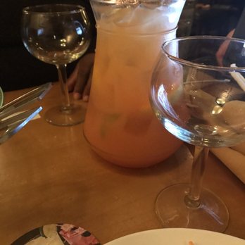 Olive Garden Italian Restaurant - Peach Sangria Carafe aka pitcher. - Italian Near Me - Alabaster, Alabama Olive Garden Italian Restaurant - Peach Sangria Carafe aka pitcher. - Italian Near Me - Alabaster, Alabama