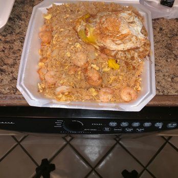 King Seafood Express - Combo fried rice with extra egg - Seafood Near Me - New Iberia, Louisiana