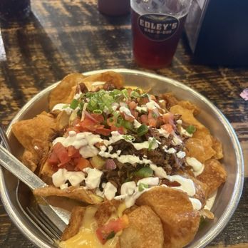 Edley's Bar-B-Que - Brisket nachos - Barbeque Near Me - Nashville, Tennessee Edley's Bar-B-Que - Brisket nachos - Barbeque Near Me - Nashville, Tennessee