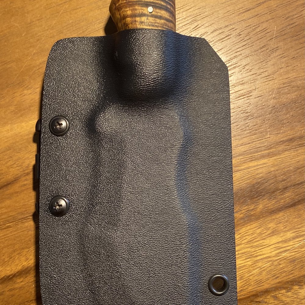 Nagatani's Blade & Tool Services - Custom Kydex sheath for my Demascus blade - Knife Sharpening Near Me Nagatani's Blade & Tool Services - Custom Kydex sheath for my Demascus blade - Knife Sharpening Near Me