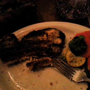 Tam's Backstage - Blackened breaded swordfish with mixed vegetables. You won't regret it. - New American Near Me - Cumming, Georgia Tam's Backstage - Blackened breaded swordfish with mixed vegetables. You won't regret it. - New American Near Me - Cumming, Georgia