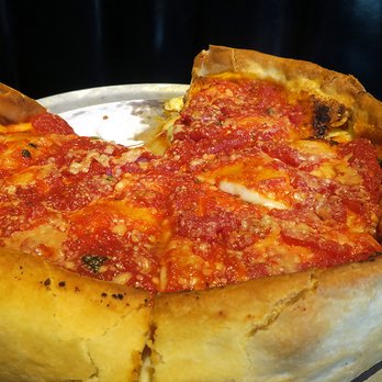 Chicago Fire - Folsom - This is the small size deep dish - Pizza Near Me - Folsom, California