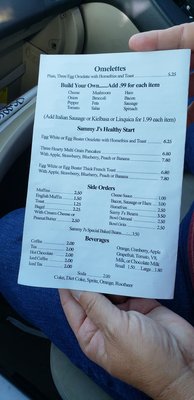Menu photo 4 Sammy J's Boston's Best Breakfast Flagler Beach, FL Menu photo 4 Sammy J's Boston's Best Breakfast Flagler Beach, FL