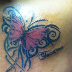 Tit 4 Tat - My first Tat here!!! Love it!!! I will be coming back for another one!!! It's turned out beautiful n it still is!!! Great job!!