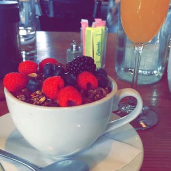 Prep & Pastry - Yogurt with granola & fruit. Classic mimosa to drink! - Breakfast & Brunch Near Me - Tucson, Arizona