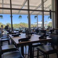 The Federal - Good inside seating, as well as covered patio outside