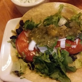Baby Salsa Mexican Restaurant - Prawn taco with spicy green hot sauce - Mexican Near Me - Nanaimo, British Columbia