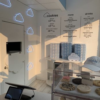 Cloud Cookie - Inside of the store during golden hour - Desserts Near Me - Chicago, Illinois Cloud Cookie - Inside of the store during golden hour - Desserts Near Me - Chicago, Illinois