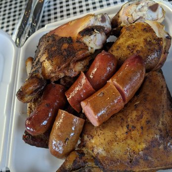 Rhodie's Smokin BBQ - Combo of ribs, chicken and sausage - Barbeque Near Me - Issaquah, Washington Rhodie's Smokin BBQ - Combo of ribs, chicken and sausage - Barbeque Near Me - Issaquah, Washington