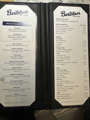 Menu photo 7 Bartolino's Twin Oaks Manchester, MO