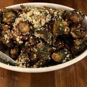 The Bourbon Pear - Crispy Brussels Sprouts - Southern Near Me - Livermore, California The Bourbon Pear - Crispy Brussels Sprouts - Southern Near Me - Livermore, California