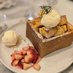 Egg Custard Brick Toast