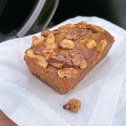 GF Banana Walnut Bread Loaf