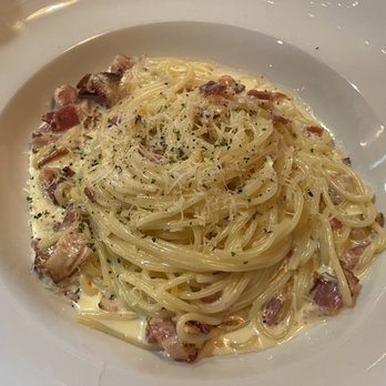 Jimoco Cafe & Pasta - Spaghetti carbonara ($16) - Italian Near Me - Coquitlam, British Columbia